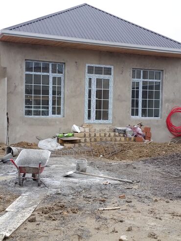 Plastik pəncərələr: Yeni İkiqat şüşə paketi Plastik pəncərə, Еni: 80 sm, Uzunluğu: 200 sm, Pulsuz quraşdırma — 11