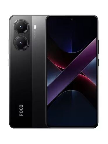 Poco: Poco X7 Pro, Б/у, 256 ГБ, цвет - Черный, 1 SIM, 2 SIM, eSIM