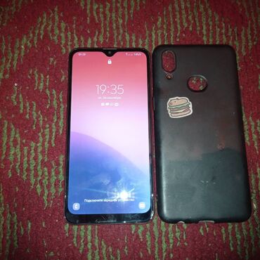 Мобильные телефоны: Samsung Galaxy A10s, Б/у, 32 ГБ, цвет - Красный, 2 SIM