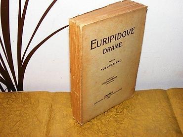 fox: EURIPIDOVE DRAME - KNJIGA DRUGA Preveo Koloman Rac Izvanredno izdanje — 1