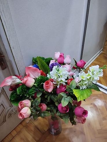 Buket güllər: Güldan hun 85 sm — 7