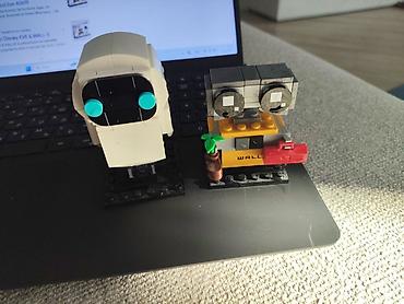 Коллекционный набор фигурок из кубиков в стиле BrickHeadz по мотивам