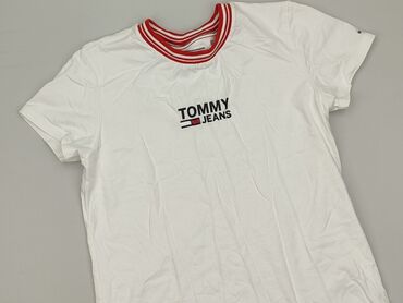 koszulka real madryt courtois: Tommy Jeans, T-shirt for men, size L