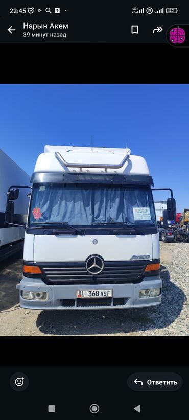 Грузовики: Грузовик, Mercedes-Benz, Дубль