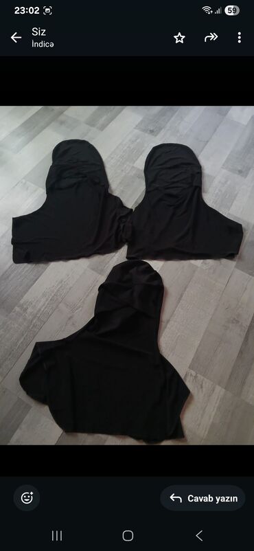 Hicab: Baw ortukleri boniler mayçni werfler cox munasib satilir.Catdirimamiz — 13