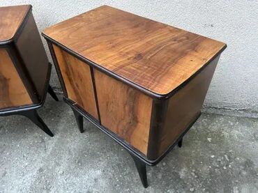 Stilske komode: Retro Art Deco noćni ormarići / stočići - MOGUĆ PREVOZ U dobrom — 7