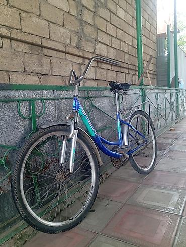 Şəhər/komfort tipli velosiped - Rəng: mavi-gümüş tonlarda - Ölçü: 26" lalafo.az -da Şəhər/komfort tipli velosiped - Rəng: mavi-gümüş tonlarda - Ölçü: 26"
