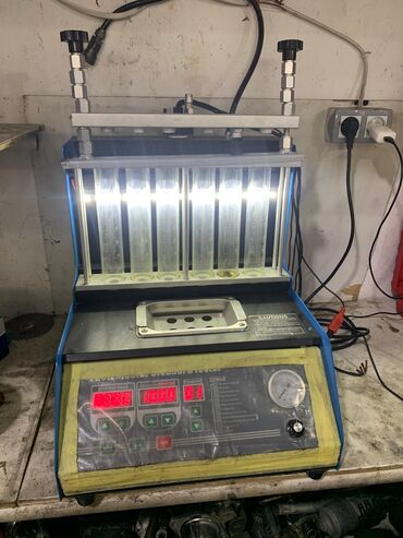 Avtoservis avadanlıqları: Benzin injektorlarının yoxlanması və təmizlənməsi üçün stend/aparat - — 8