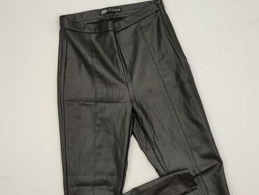Material trousers for women, Zara, size S (EU 36)