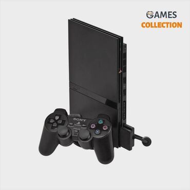 PS2 & PS1 (Sony PlayStation 2 & 1): Playstation 2 Satıram Proşivka Olunmuş. Oyunlar Flaşkartla İşləyir