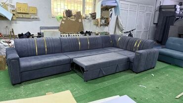 Угловые диваны: Угловой диван, C подушками, Трехместный — 5