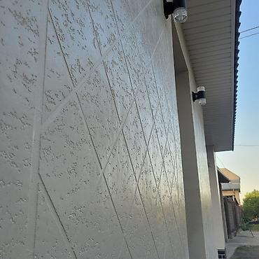 Фасадные работы: Качество N1 Узбекский жидкий травертин любой фактура рисунисда чигариб — 8