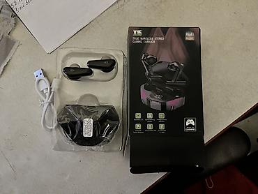 gaming qulaqcıq: Salamlar yenidir işlədilməyib X15 True Wireless Stereo Gaming Earbuds — 1