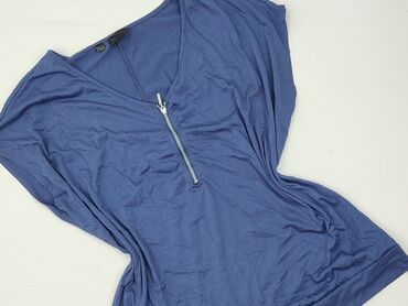 bluzki basic z dekoltem v: Bluzka damska, rozmiar 3XL