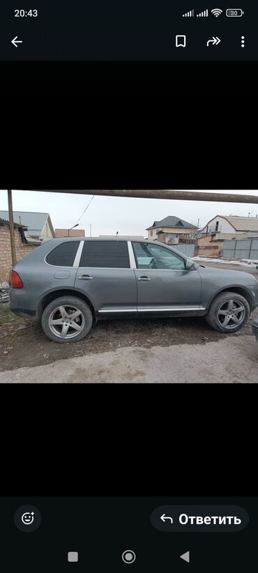 Porsche: Porsche Cayenne S: 2004 г., 4.5 л, Автомат, Бензин, Внедорожник