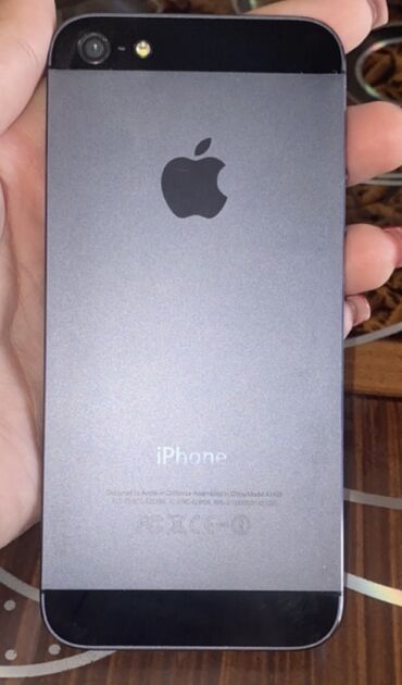 Apple iPhone: IPhone 5, 16 ГБ, Space Gray