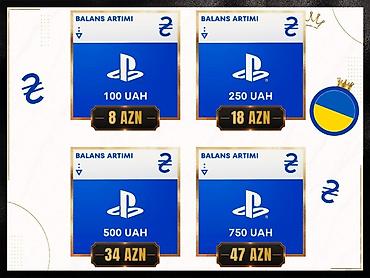 PS4, PS5 üçün PlayStation UAH balans paketi PS4/PS5 üçün "PlayStation at lalafo.az PS4, PS5 üçün PlayStation UAH balans paketi PS4/PS5 üçün "PlayStation