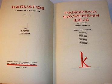 Knjige: Panorama savremenih ideja u redakciji Gaetana PikonaKosmos, Beograd — 3