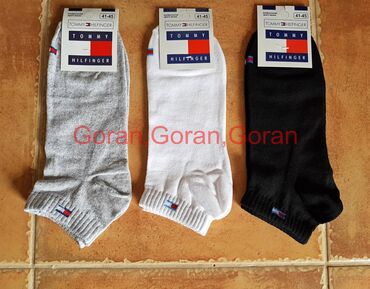 Čarape i donji veš: Muške pamučne čarape. Tommy hilfinger 3/4 muške pamučne čarape — 22