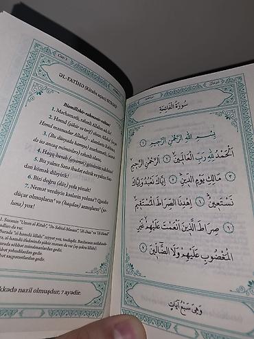 Религиозные книги: Qurani-Kərimin Azərbaycan dilinə tərcüməsi (ərəb mətnli) - YENİ - — 2