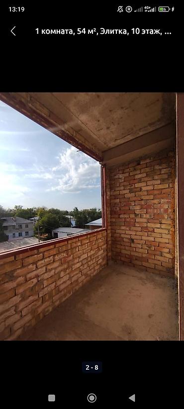 Продажа квартир: 1 комната, 54 м², 10 этаж, ПСО (под самоотделку) — 12