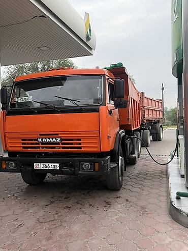 кузов портер 2: Самосвал КАМАЗ 65115 с прицепом-самосвалом - Колесная формула 6x4. - — 5
