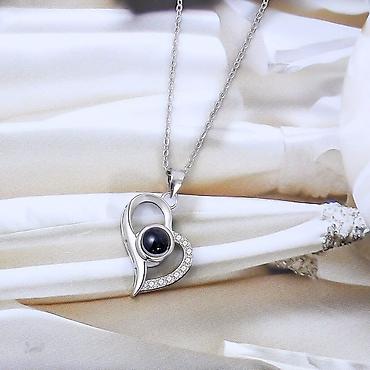 Бижутерия: 💎 925 əyyar gümüş boyunbağı ✨ Vincent Silver Zərifliyinizi tamamlayan — 10