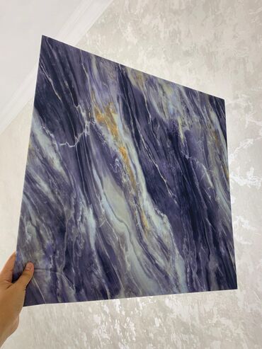 Mərmər effektli PVC panellər: Mərmər effekti verən PVC divar panelləri. 1.Arxası özü — 3