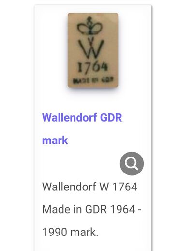 Kuhinjski setovi: Set Waendorf 1964-1990g.Istocna Nemacka. Trodelni porcelanski — 15
