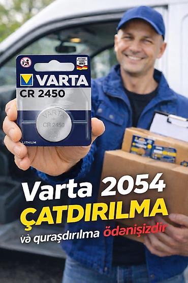 lityum batarya: VARTA CR2450, 24/7 📞 Çatdırılma Original Varta batareyka Varta 2450 — 1