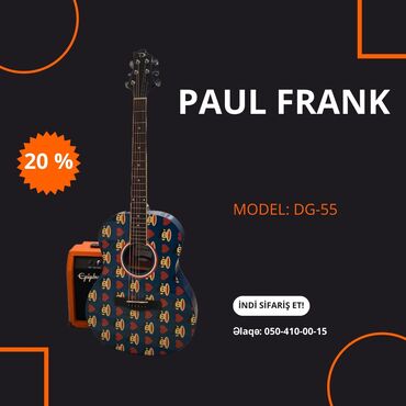 Səsgücləndirici və qəbuledicilər: Paul Frank klassik gitara