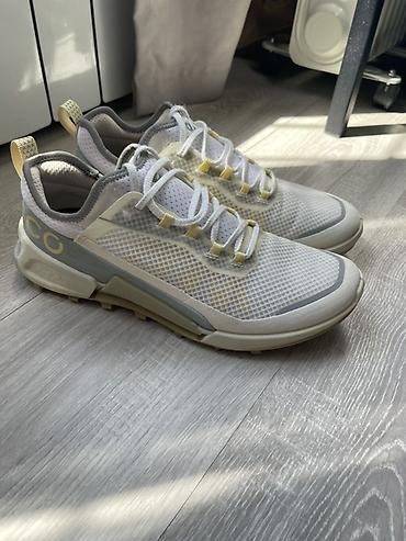 кросовки ecco: ECCO BIOM 2.1 X Country в бело желтом цвете с сетчатым верхом — 4
