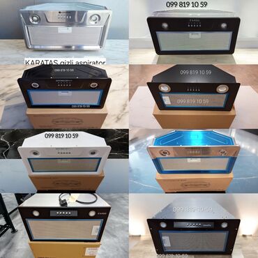 Aspiratorlar: Aspirator rəng - Qara, Yeni