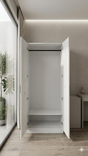 ofis dolab: İki bölməli çoxfunksiyalı şkaf dəsti - Dizayn: Minimalist, müasir — 2