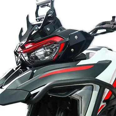 ugao od 300 stepeni: Zaštitna maska/greška za farove za motocikl – metalna rešetka - — 4