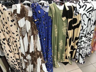 Haljine: 5XL (EU 50), bоја - Šareno, Kratkih rukava — 9