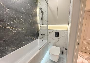 гранд виктория: 3 комнаты, 80 м², Золотой квадрат Элитка, 9 этаж, Дизайнерский ремонт — 3