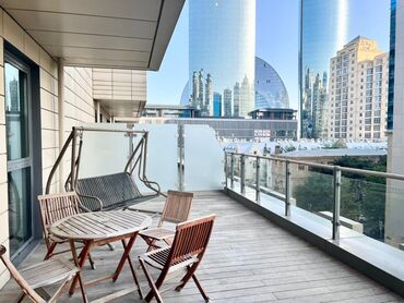 Uzunmüddətli kirayə mənzillər: WhatsApp la əlaqə saxlayın. Port Baku Residence BIG TERRACE Crescent — 3