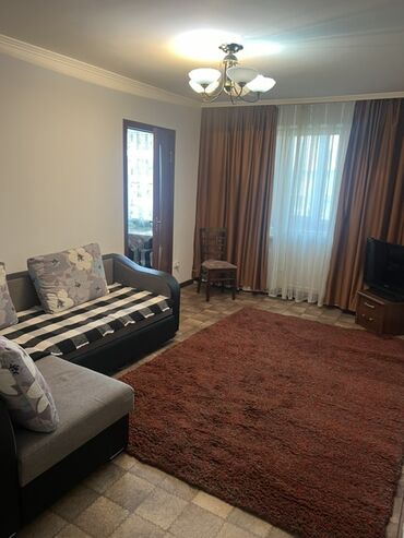 сдаю квартиру долгосрочно кызыл аскер: 3 бөлмө, Толугу менен эмереги бар