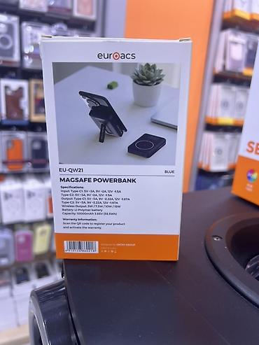 sony wh: Euroacs MagSafe Powerbank – 10000 mAh (EU-QW21), mavi Xüsusiyyətlər — 3