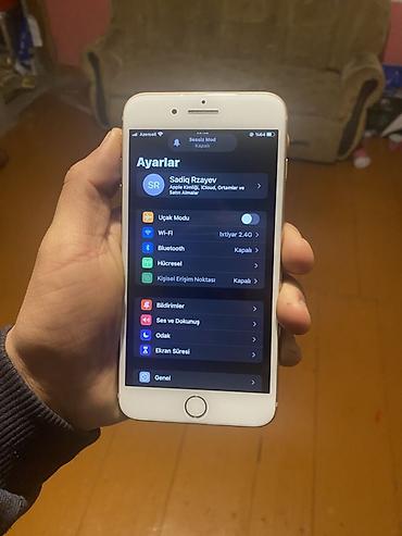 Apple iPhone: IPhone 8 Plus, Qızılı, Barmaq izi — 8