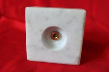 Značke, ordenje i medalje: STARI PEHAR SA MERMERNIM POSTOLJEM | Stari mali pehar sa mermernim — 5