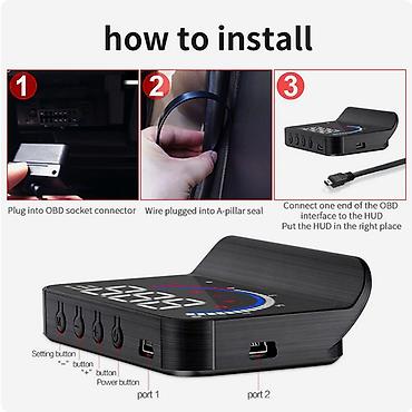 Avtoelektronika: 🚗 OBD2 Funksiyalı Avtomobil Göstəricisi – Satışda! Avtomobilinizin — 4
