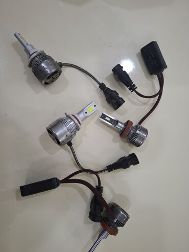 Avtomobil üçün soyuducular: Məhsul: Avtomobil üçün LED far lampaları dəsti Xüsusiyyətlər: -