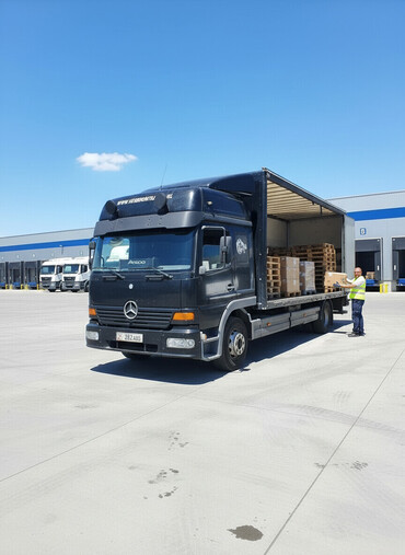 Услуги фуры: Грузоперевозки по г.Бишкек и по регионам КР. 45 куб./длинна — 1