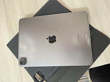 комп за 10к: Планшет, Apple, память 128 ГБ, 11" - 12", 4G (LTE), Б/у, Классический цвет - Серый — 1