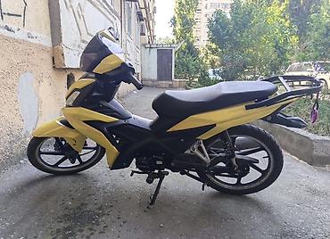 elektrik skuterlər: Moped/scooter – sarı-qara rəngli şəhər modeli Texniki xüsusiyyətlər — 4