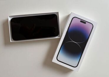 телефон apple: IPhone 14 Pro, Колдонулган, 256 ГБ, White Titanium, Заряддоочу түзүлүш, Коргоочу айнек, Каптама, 85 %