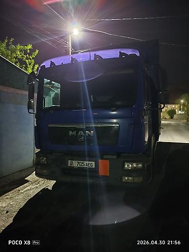 385 55: MAN 8.220 грузовой тентованный автомобиль (сцепка/фургон-тент) - — 4