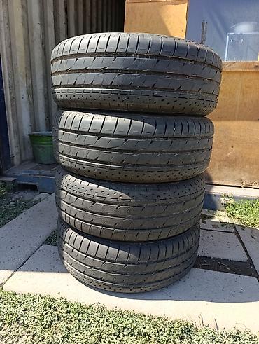 385 55: Шины 215 / 55 / R 17, Лето, Б/у, Комплект, Легковые, Япония, Bridgestone — 1